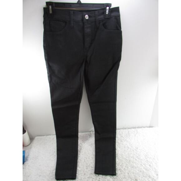 Levi Premium 720 High Rise Super Skinny Women's Black Jeans size 27 - Picture 1 of 9